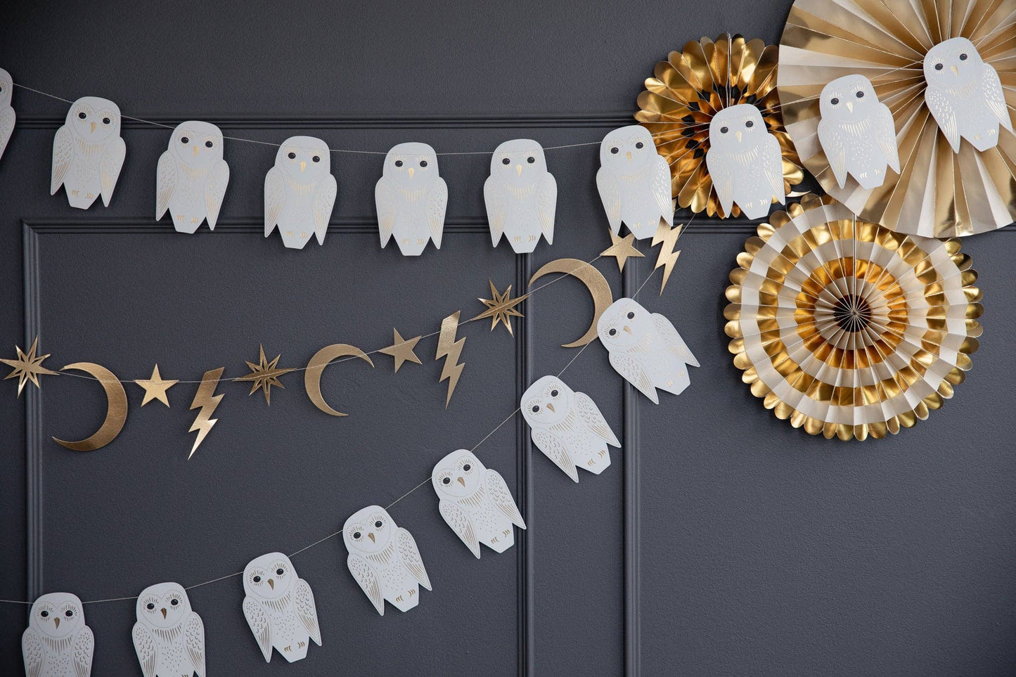 SPELLBOUND OWL BANNER SET