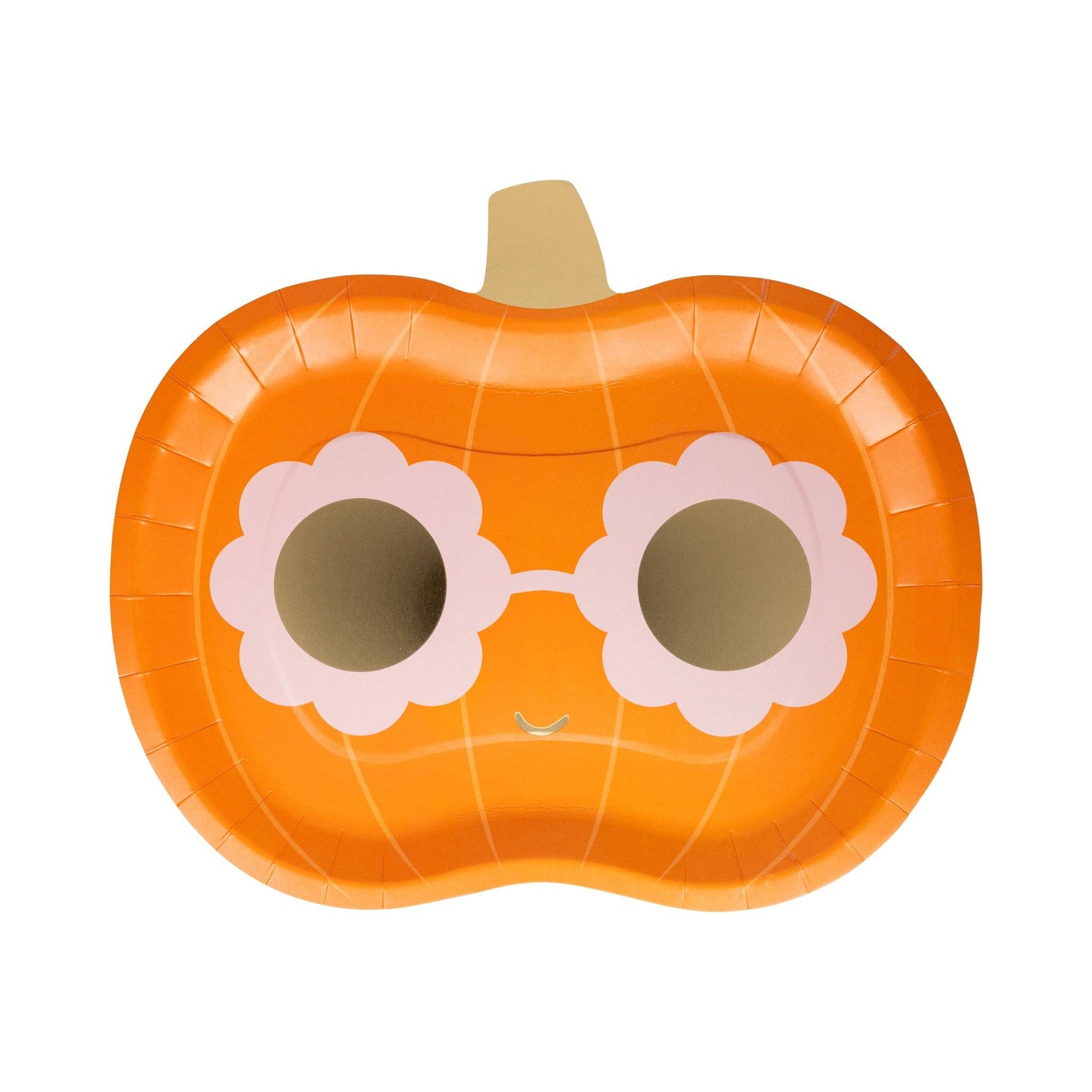GROOVY PUMPKIN PLATES