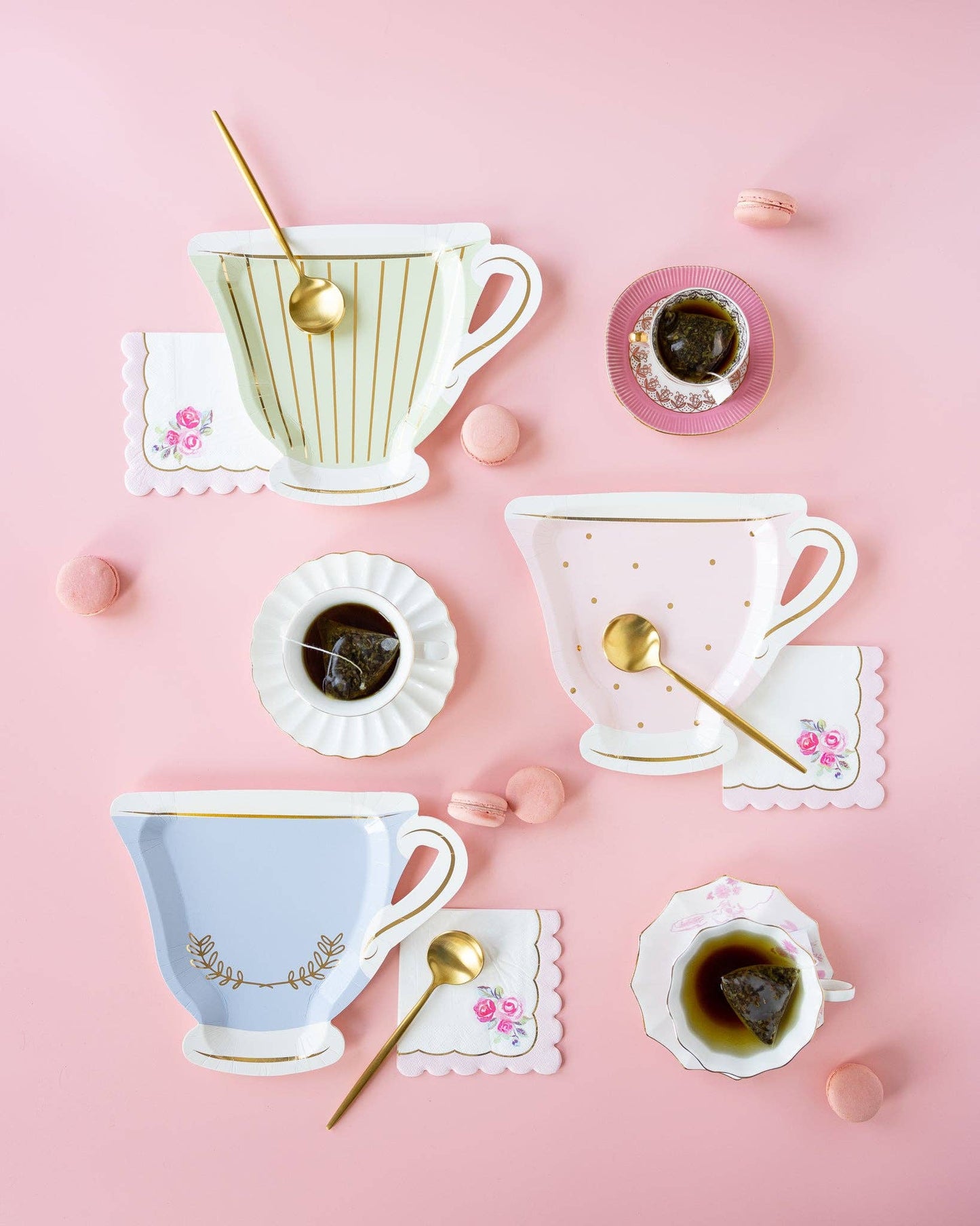 TEA CUP PLATES