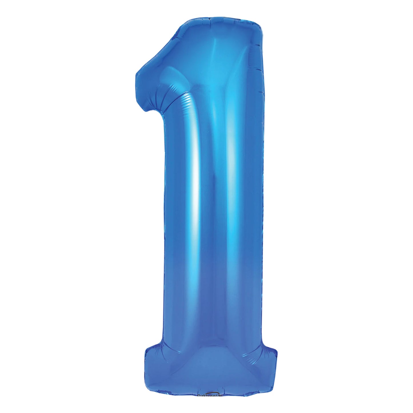BLUE NUMBER BALLOONS