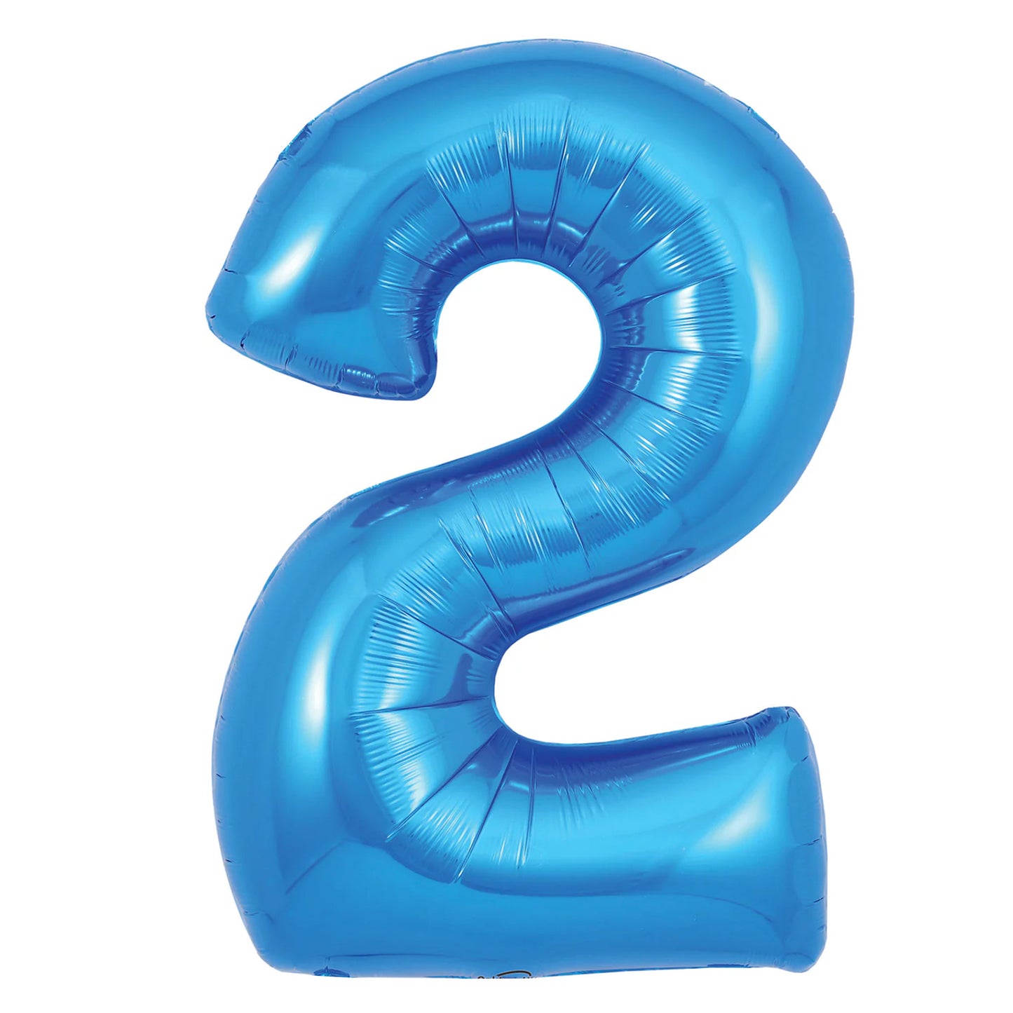BLUE NUMBER BALLOONS