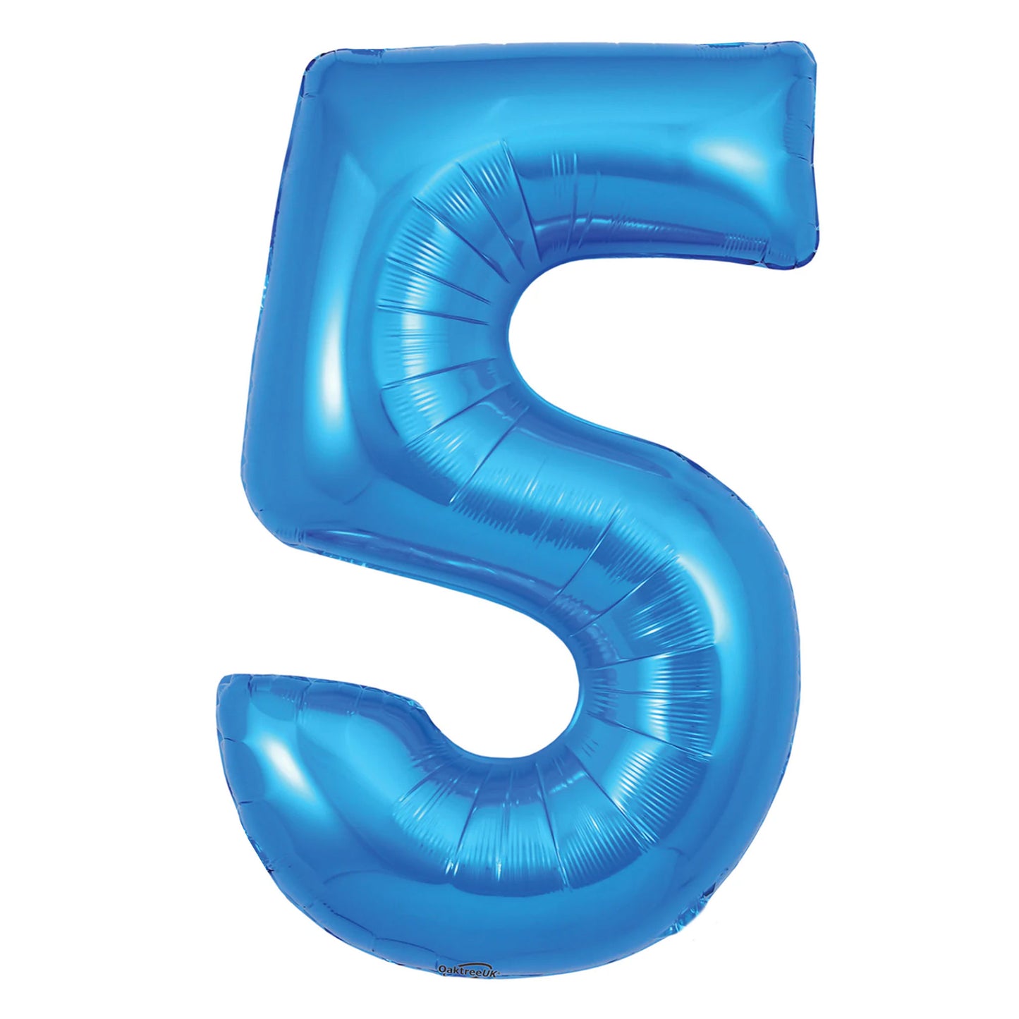 BLUE NUMBER BALLOONS