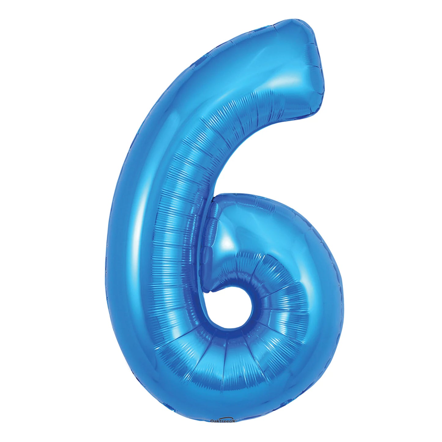 BLUE NUMBER BALLOONS
