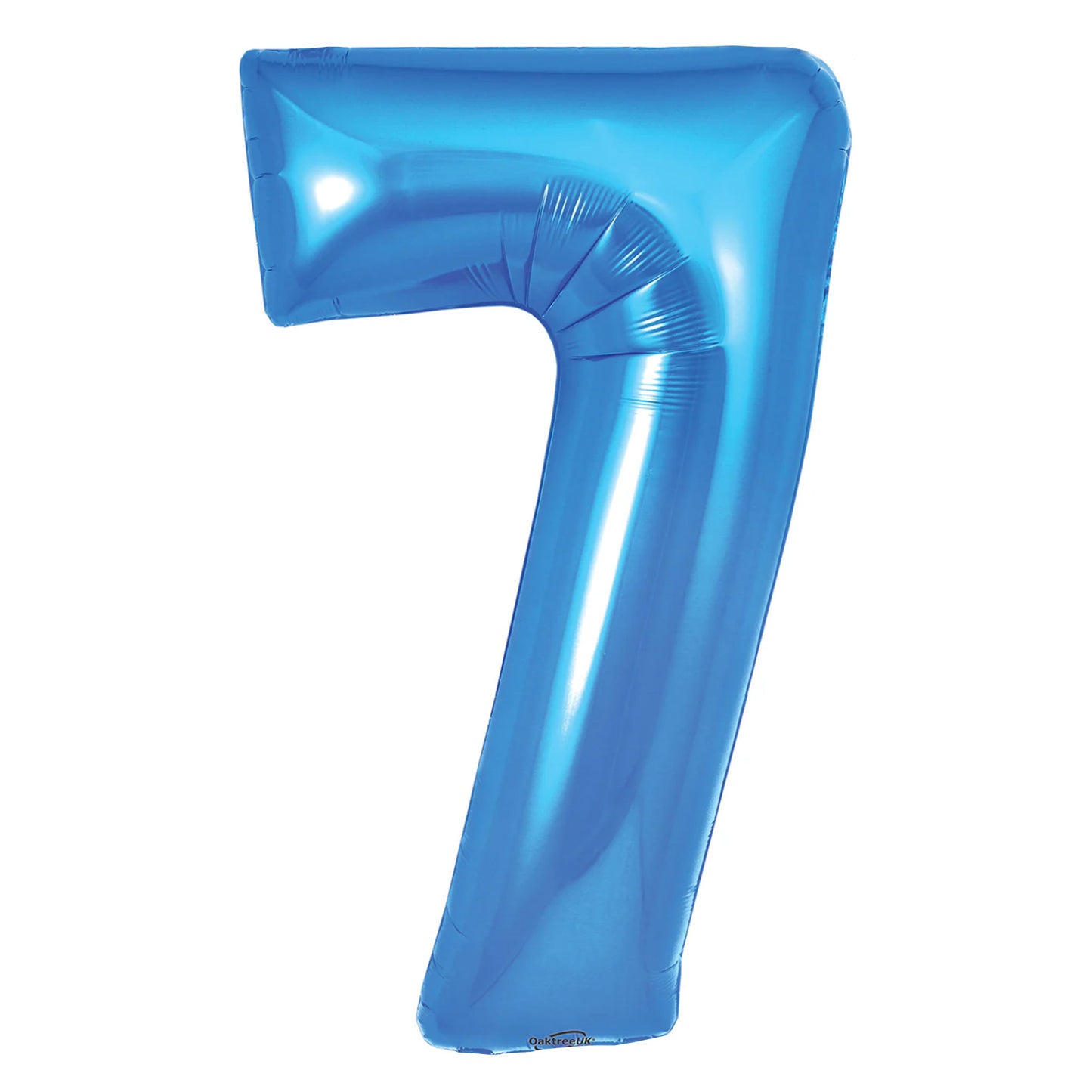 BLUE NUMBER BALLOONS