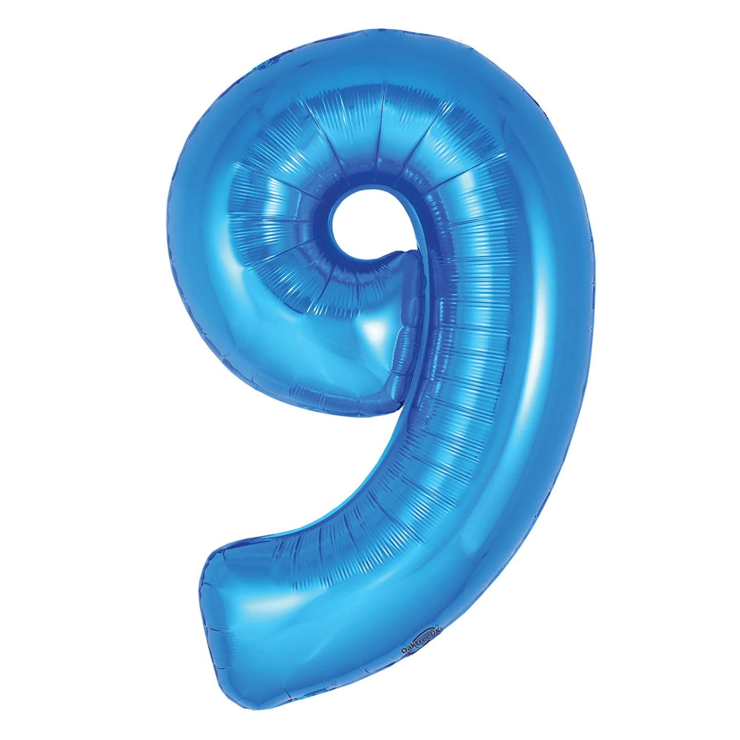 BLUE NUMBER BALLOONS