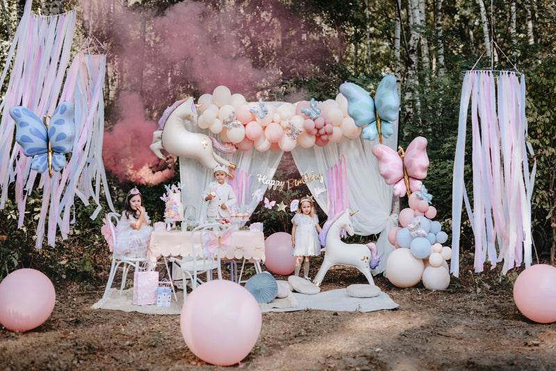 BLUE BUTTERFLY FOIL BALLOON
