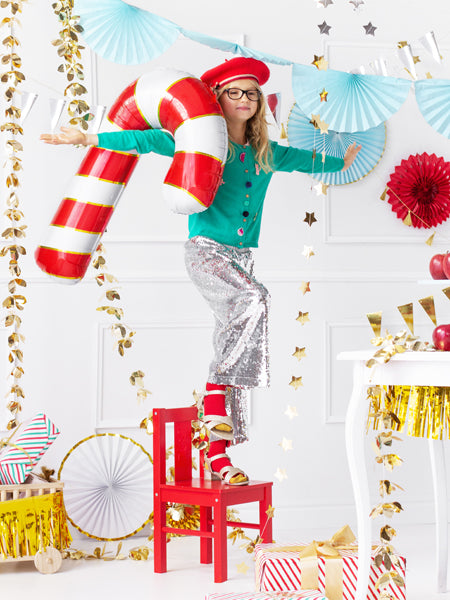 CANDY CANE FOIL BALLOON