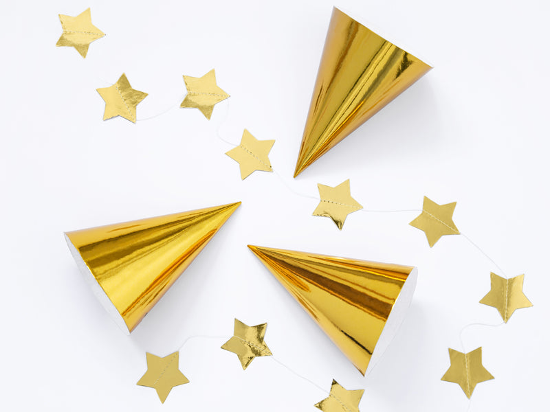 ROSE GOLD STAR GARLAND