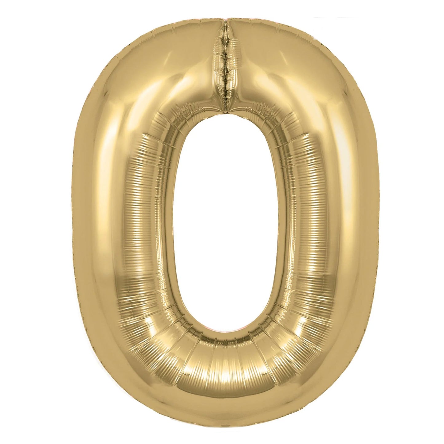 GOLD NUMBER BALLOON
