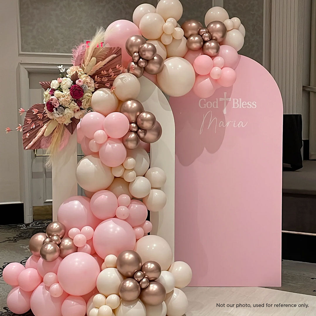 PINK ARCH BACKDROP