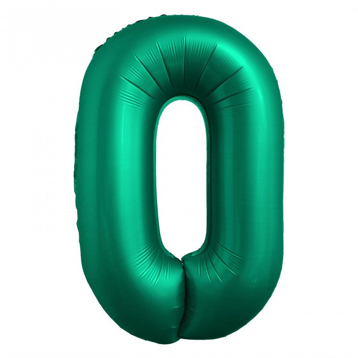GREEN NUMBER BALLOON