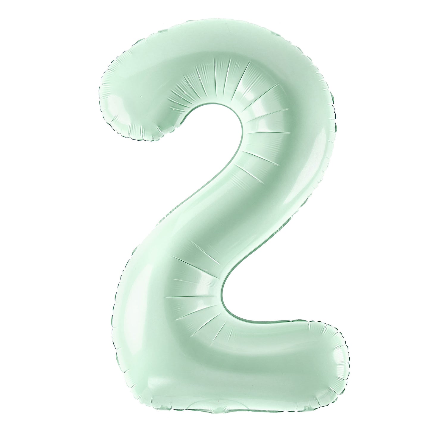 MINT GREEN NUMBER BALLOONS