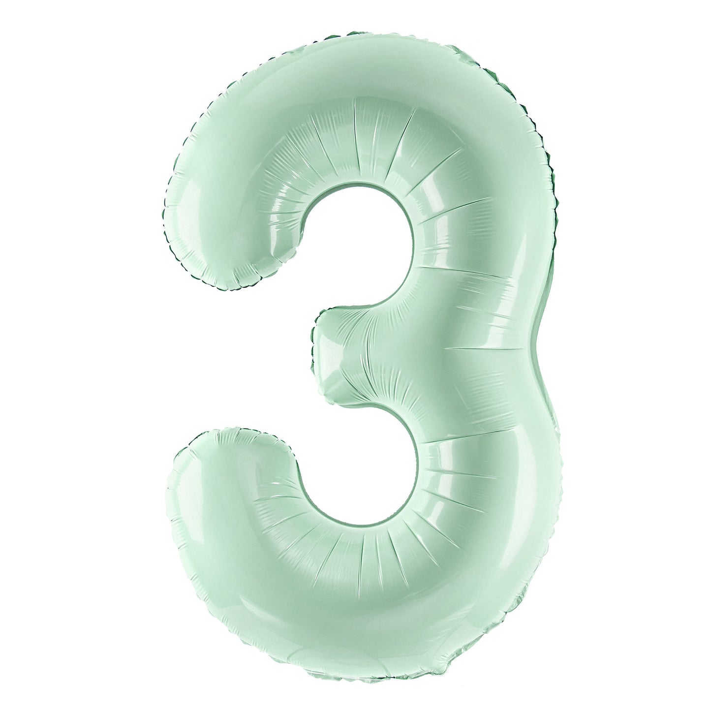 MINT GREEN NUMBER BALLOONS