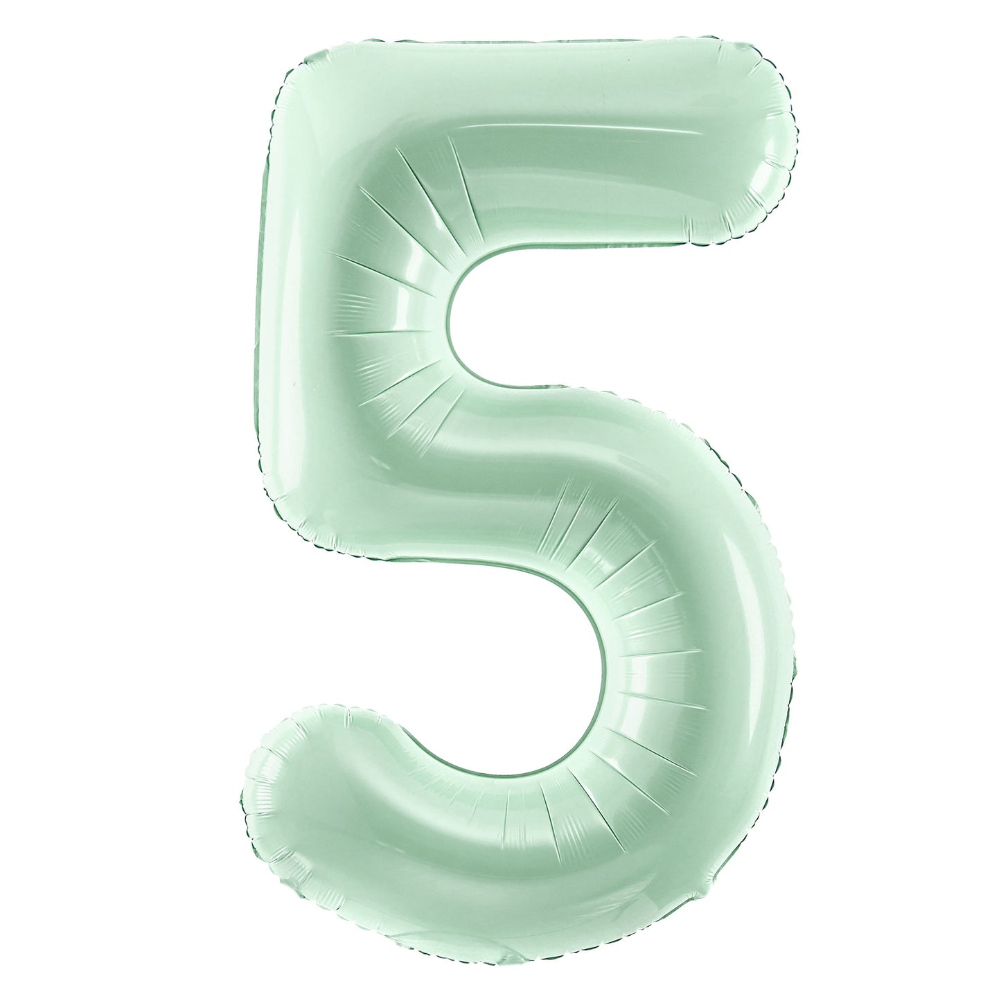 MINT GREEN NUMBER BALLOONS