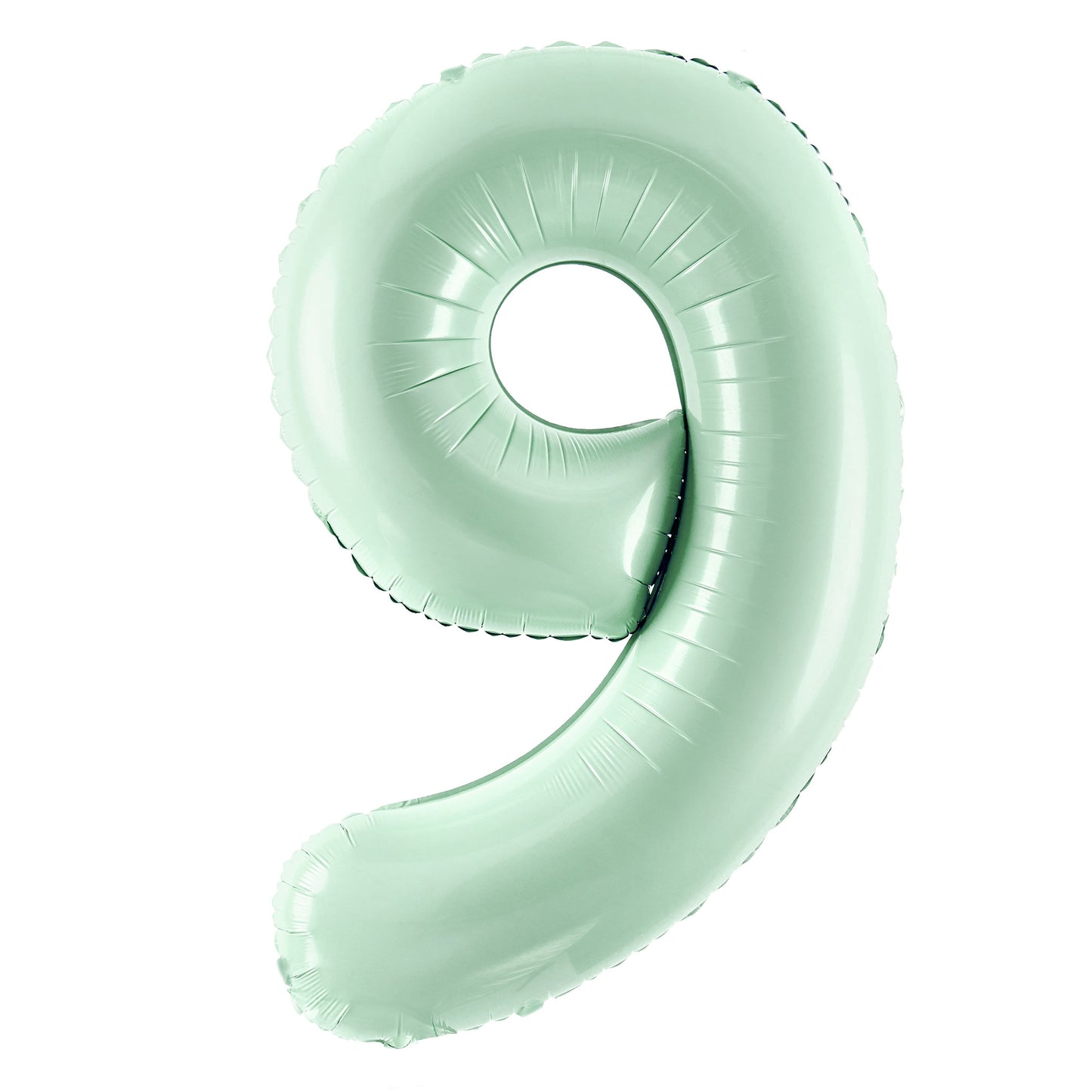 MINT GREEN NUMBER BALLOONS