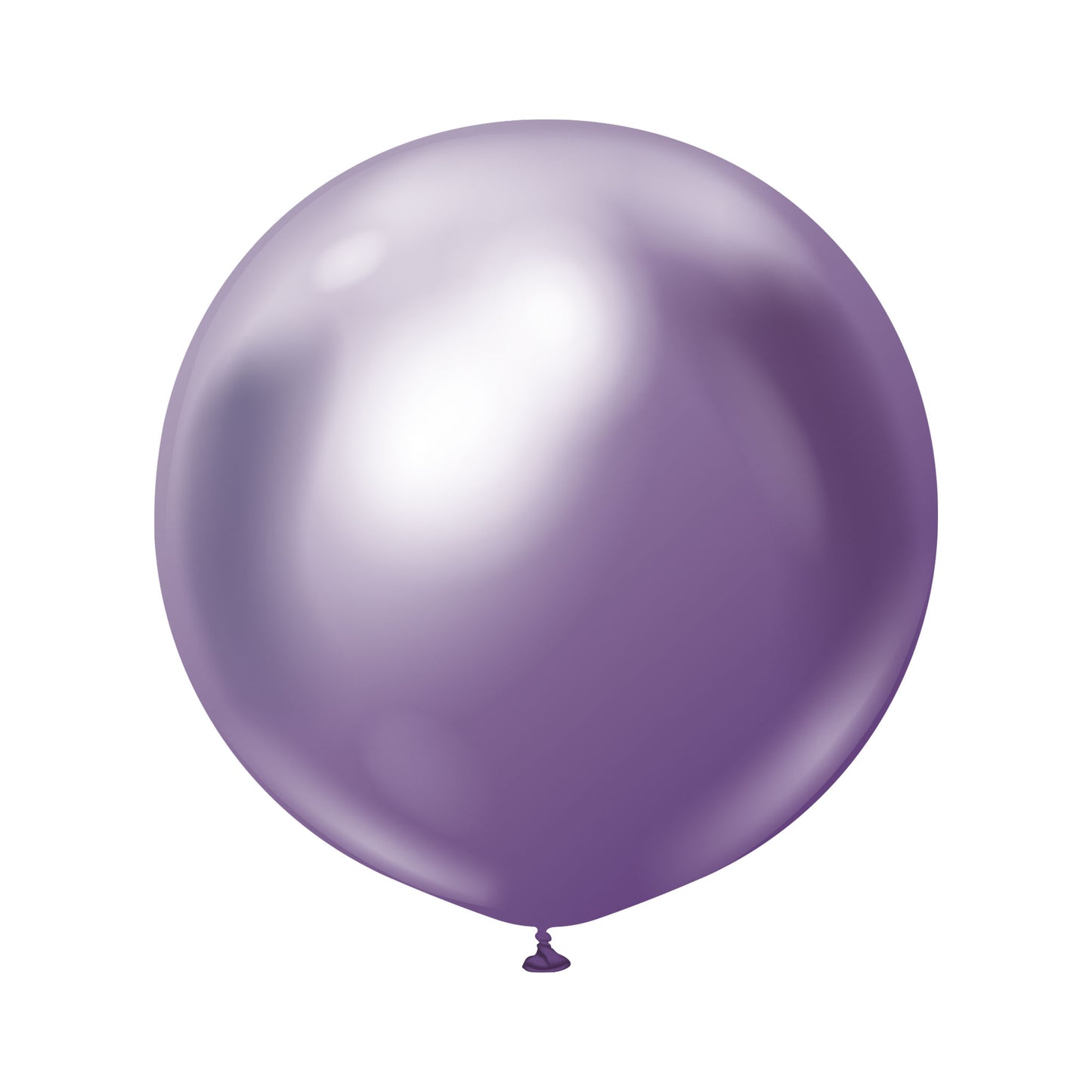 CHROME VIOLET BALLOON