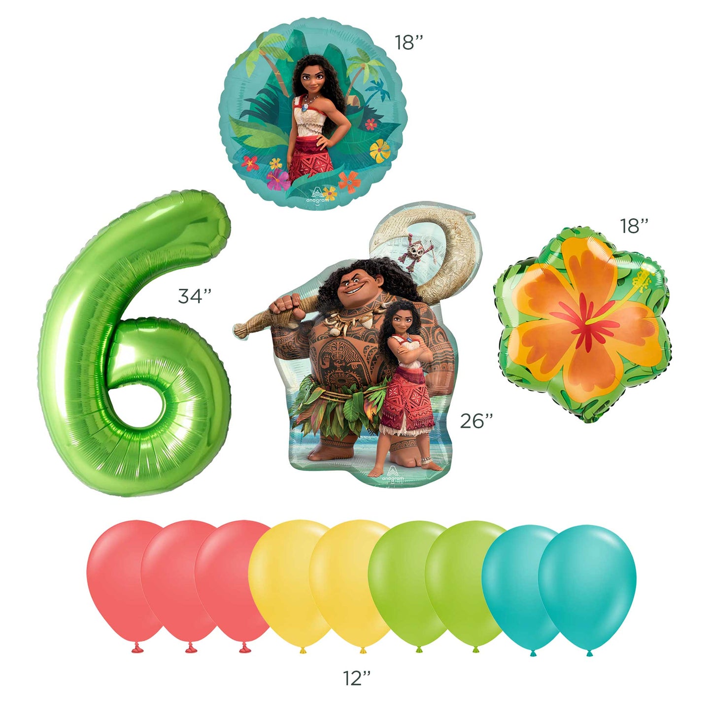 MOANA HELIUM BOUQUET