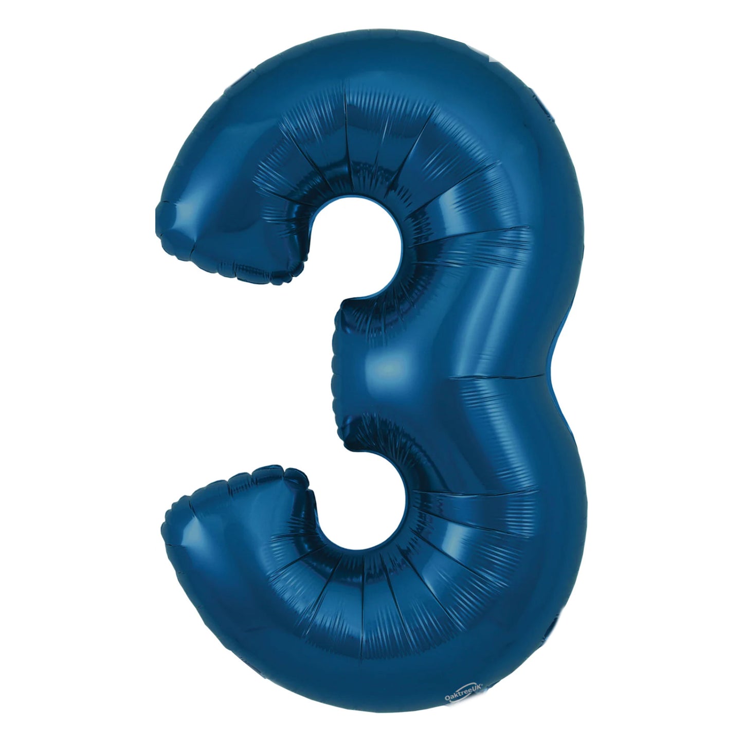 NAVY BLUE NUMBER BALLOONS