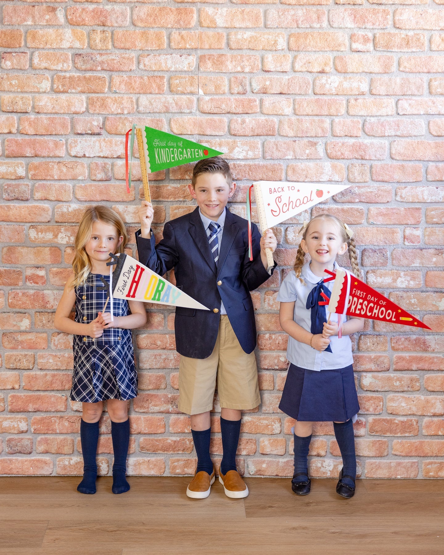 BACK TO SCHOOL FELT PENNANT