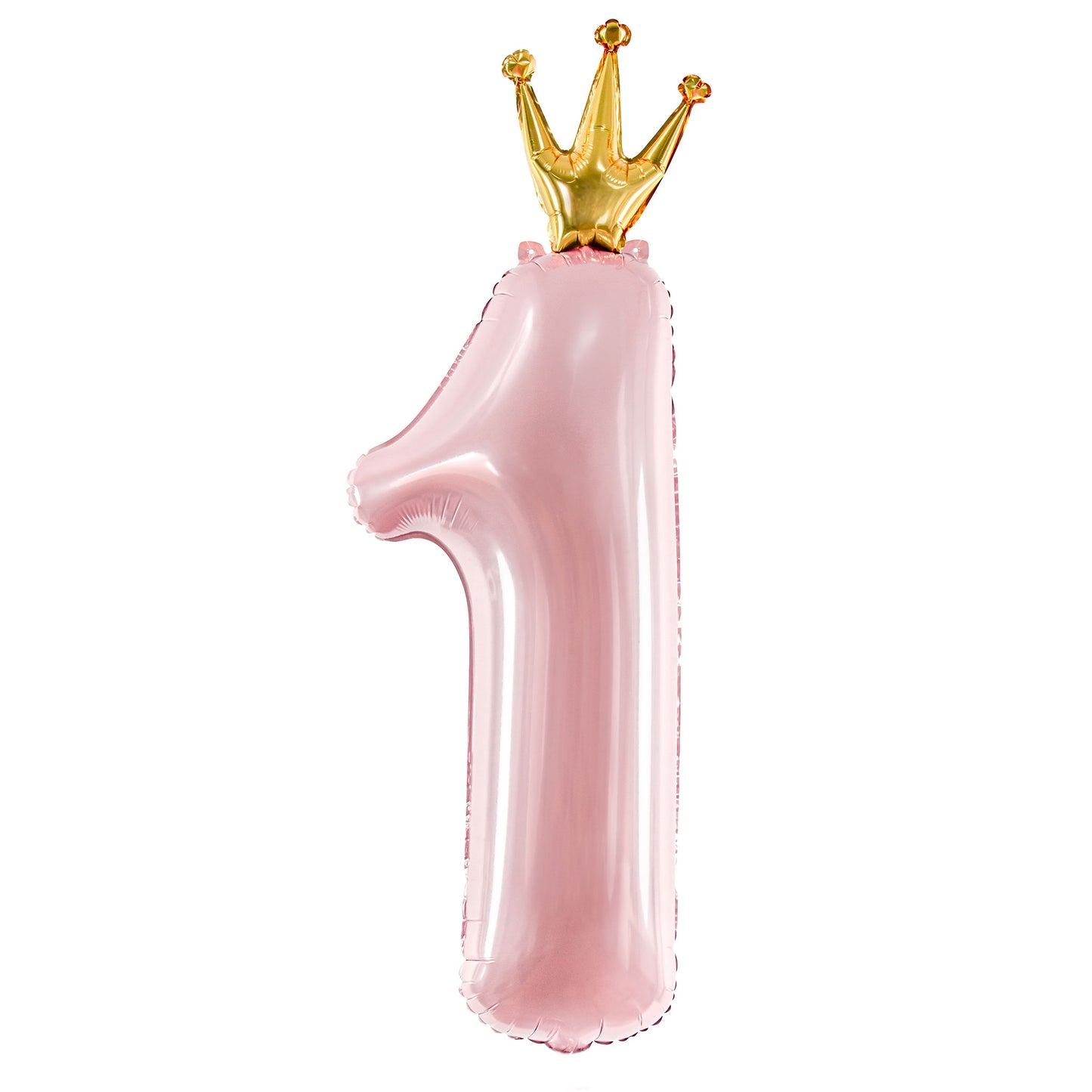 PINK CROWN NUMBER 1 BALLOON