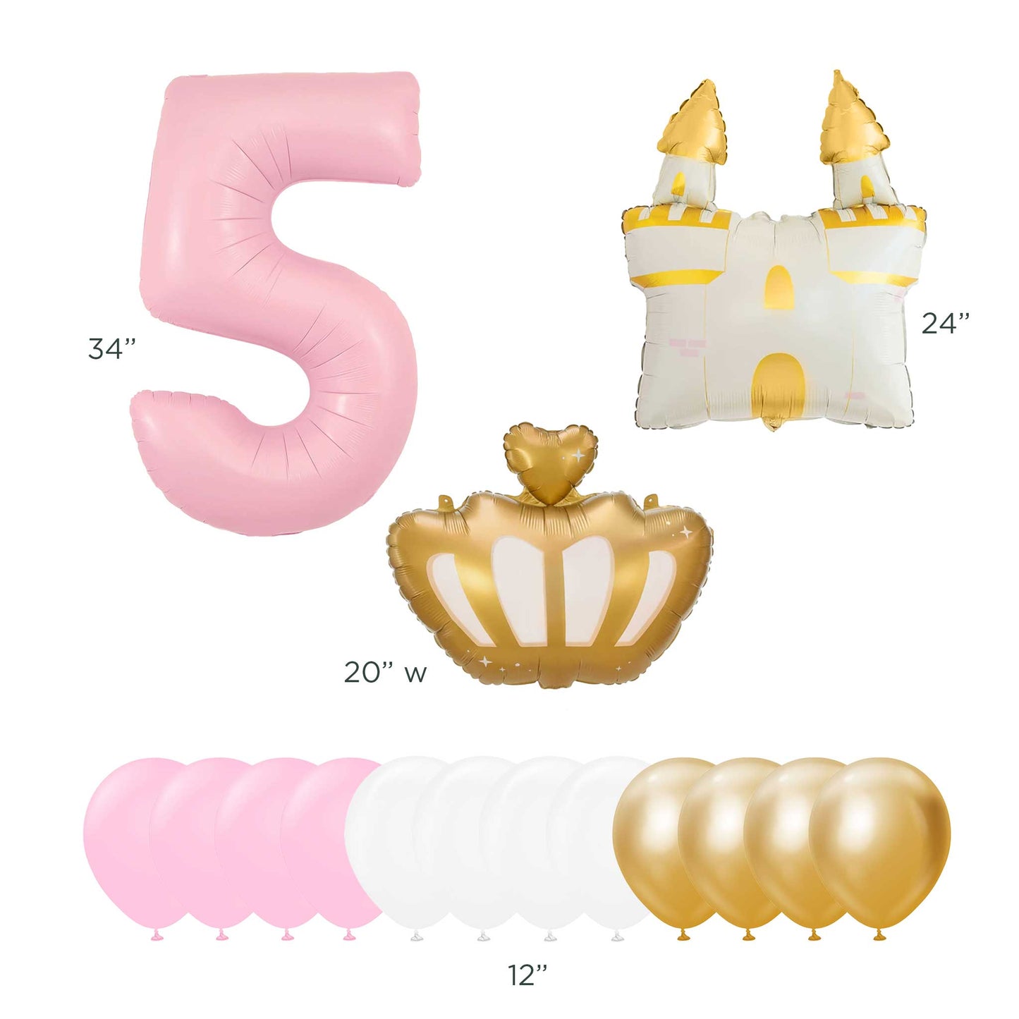 PRINCESS HELIUM BOUQUET