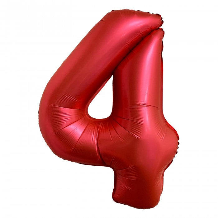 RED NUMBER BALLOONS