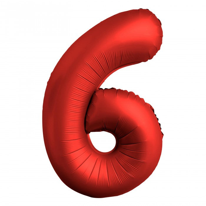 RED NUMBER BALLOONS