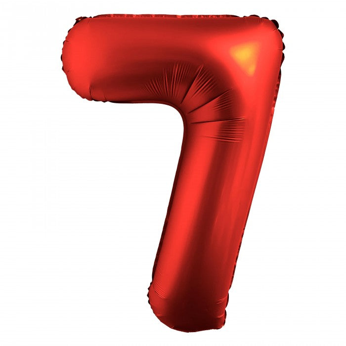 RED NUMBER BALLOONS