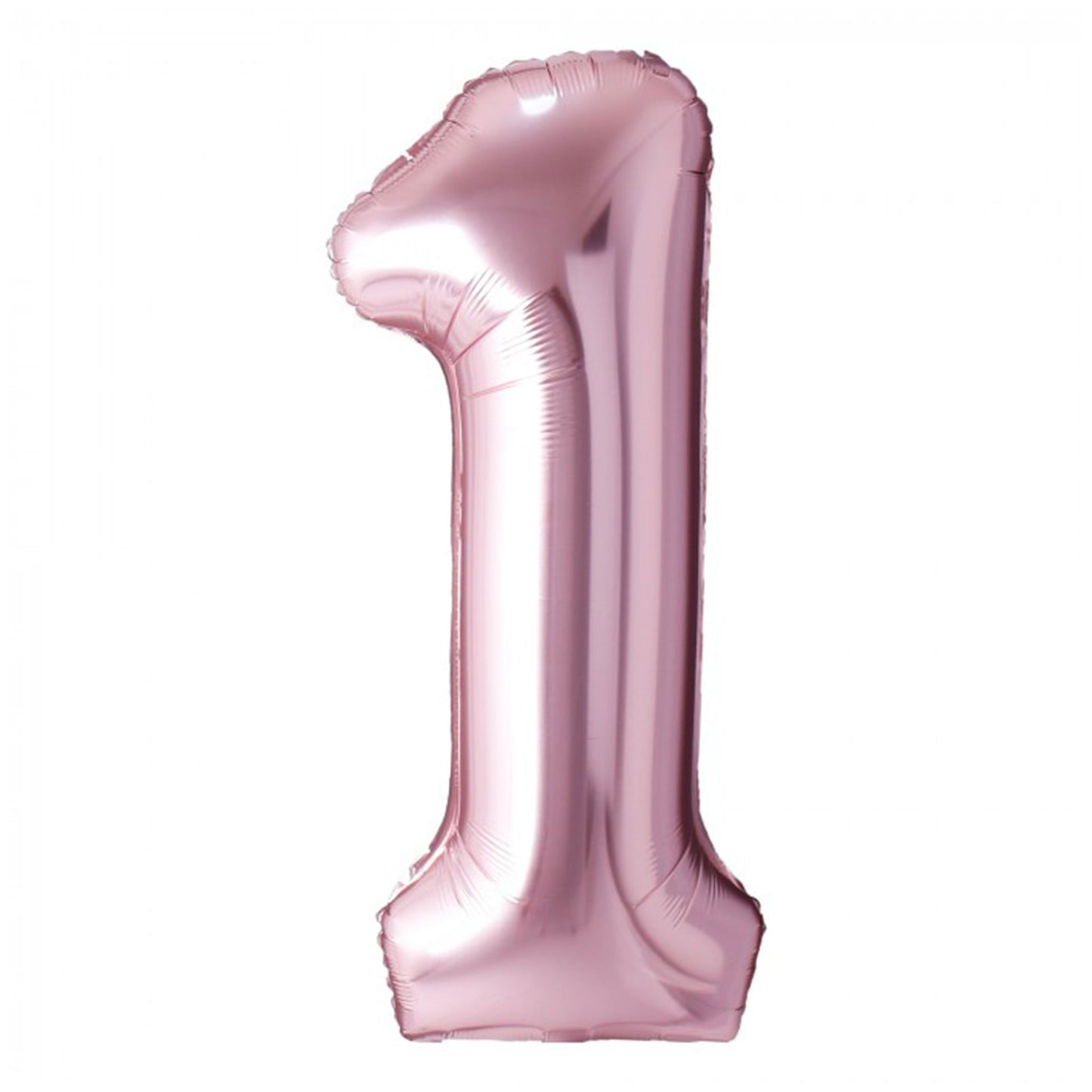 LIGHT PINK NUMBER BALLOON