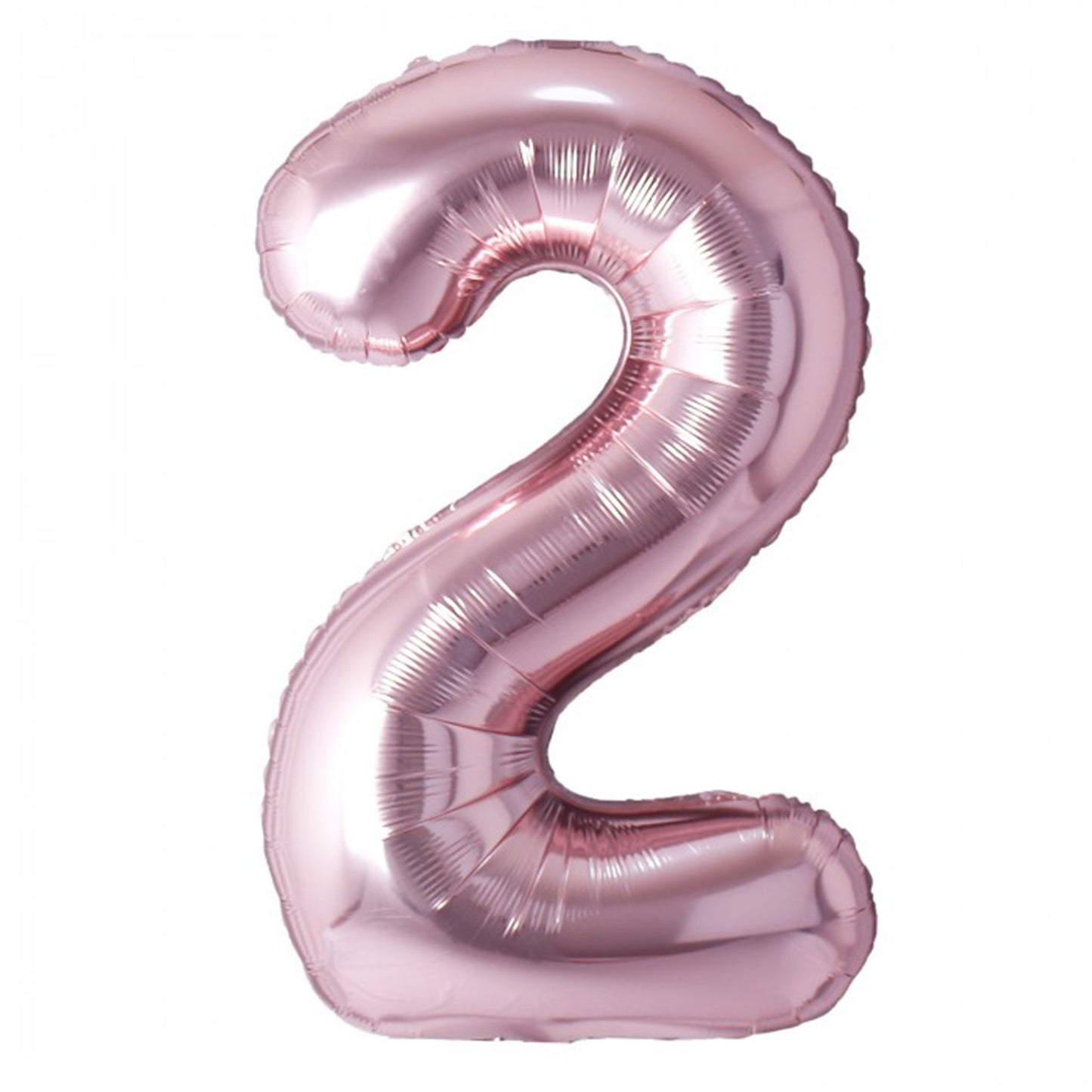 LIGHT PINK NUMBER BALLOON
