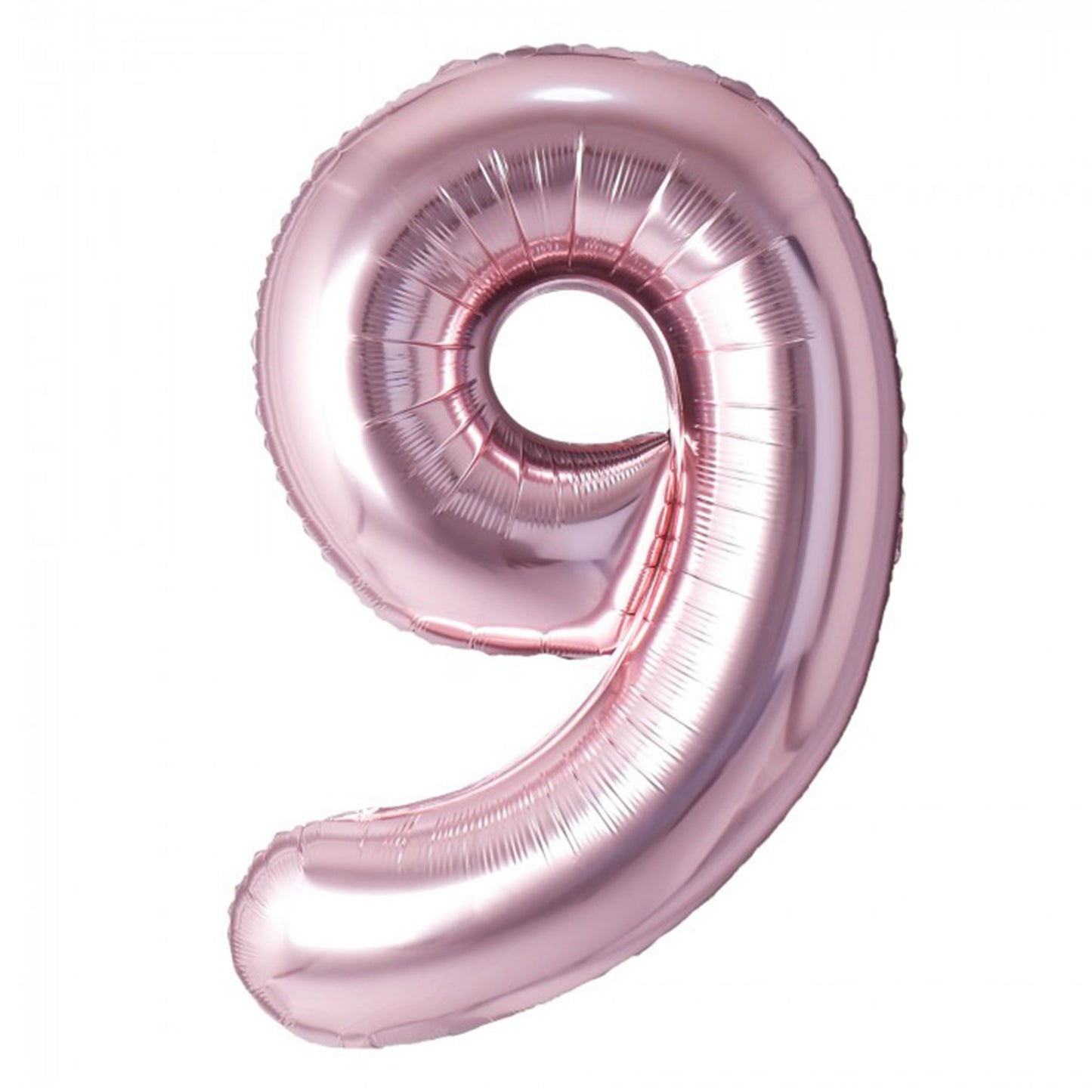 LIGHT PINK NUMBER BALLOON