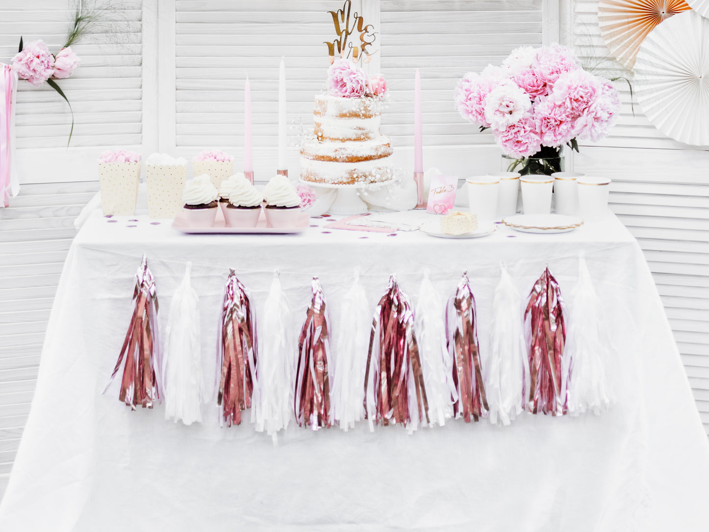 ROSE GOLD TASSEL GARLAND