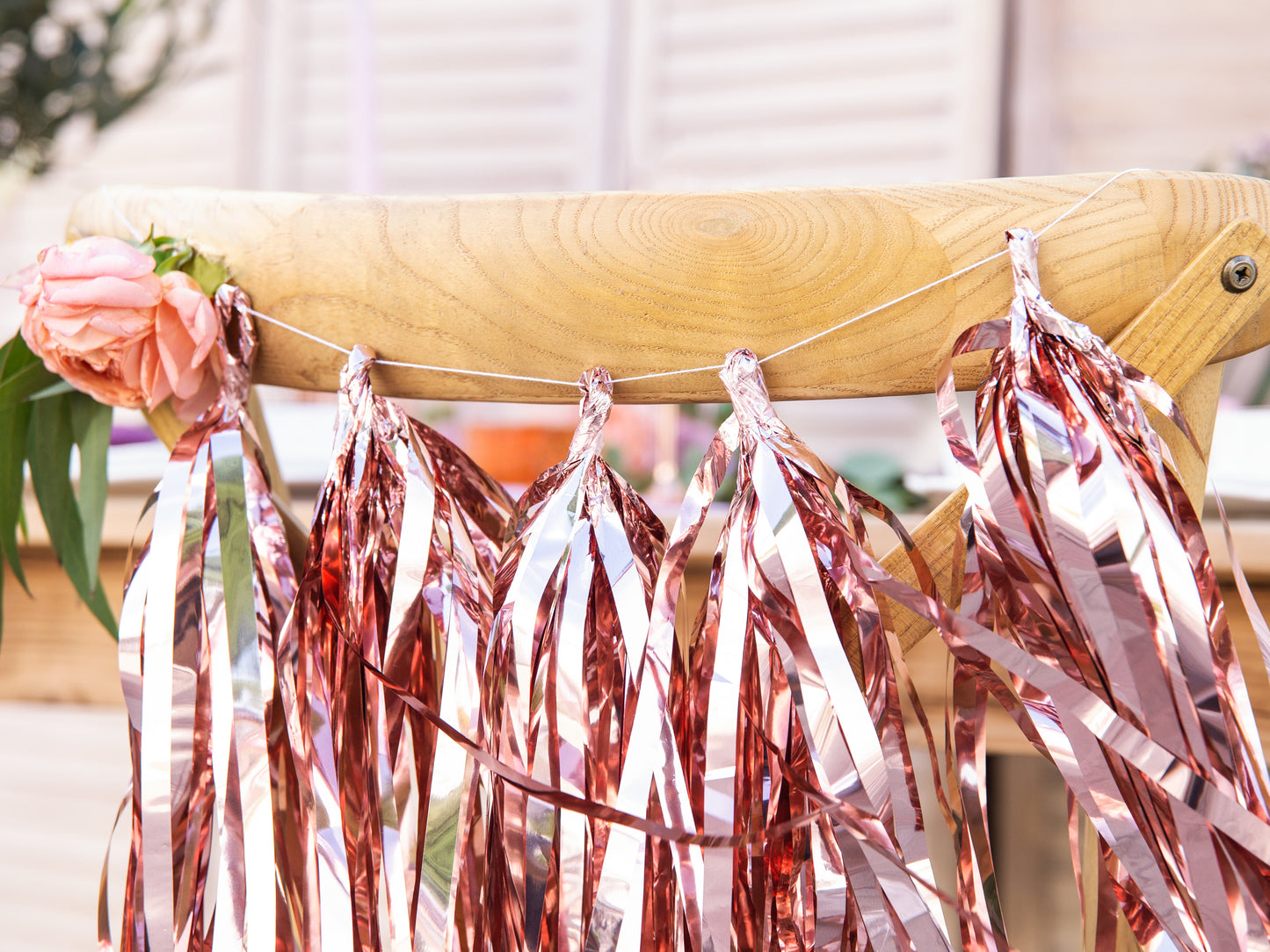 ROSE GOLD TASSEL GARLAND
