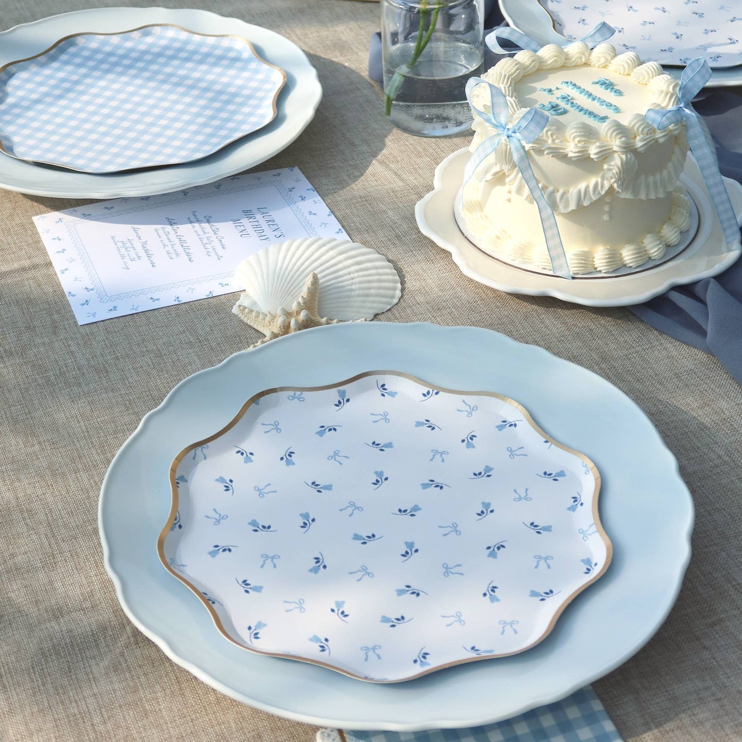 BLUE COASTAL PLATES