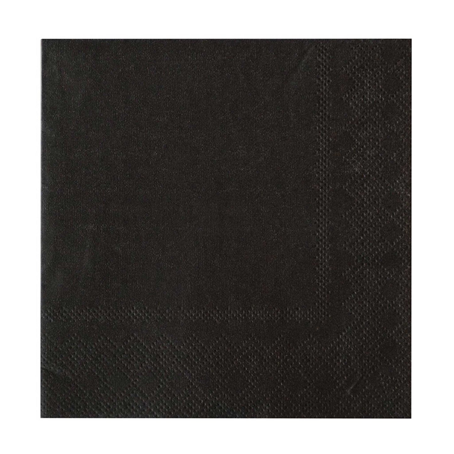 ONYX BLACK NAPKINS