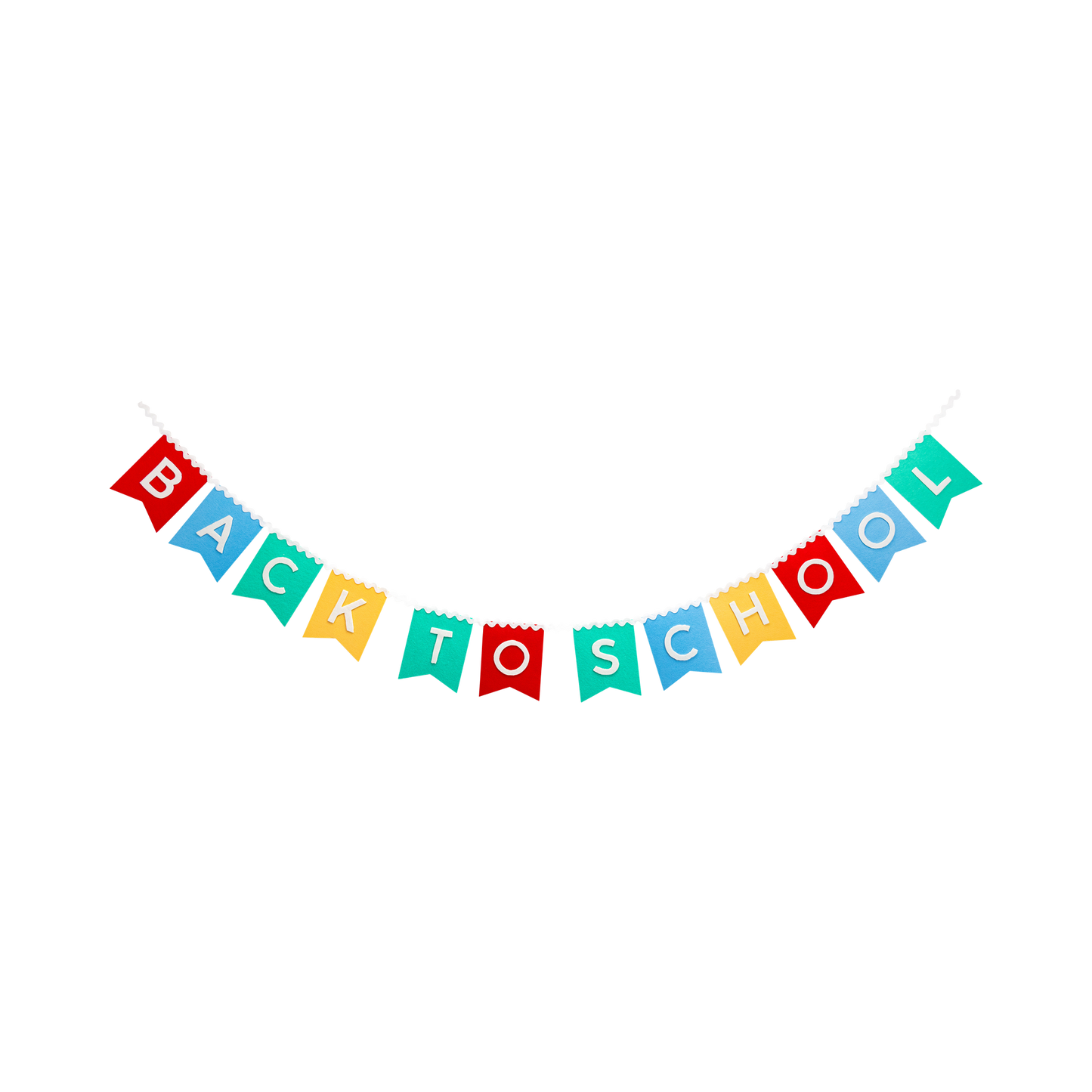 BACK TO SCHOOL FELT BANNER