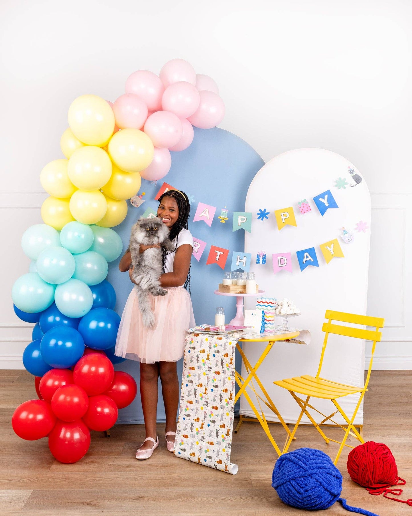 CAT BIRTHDAY BANNER