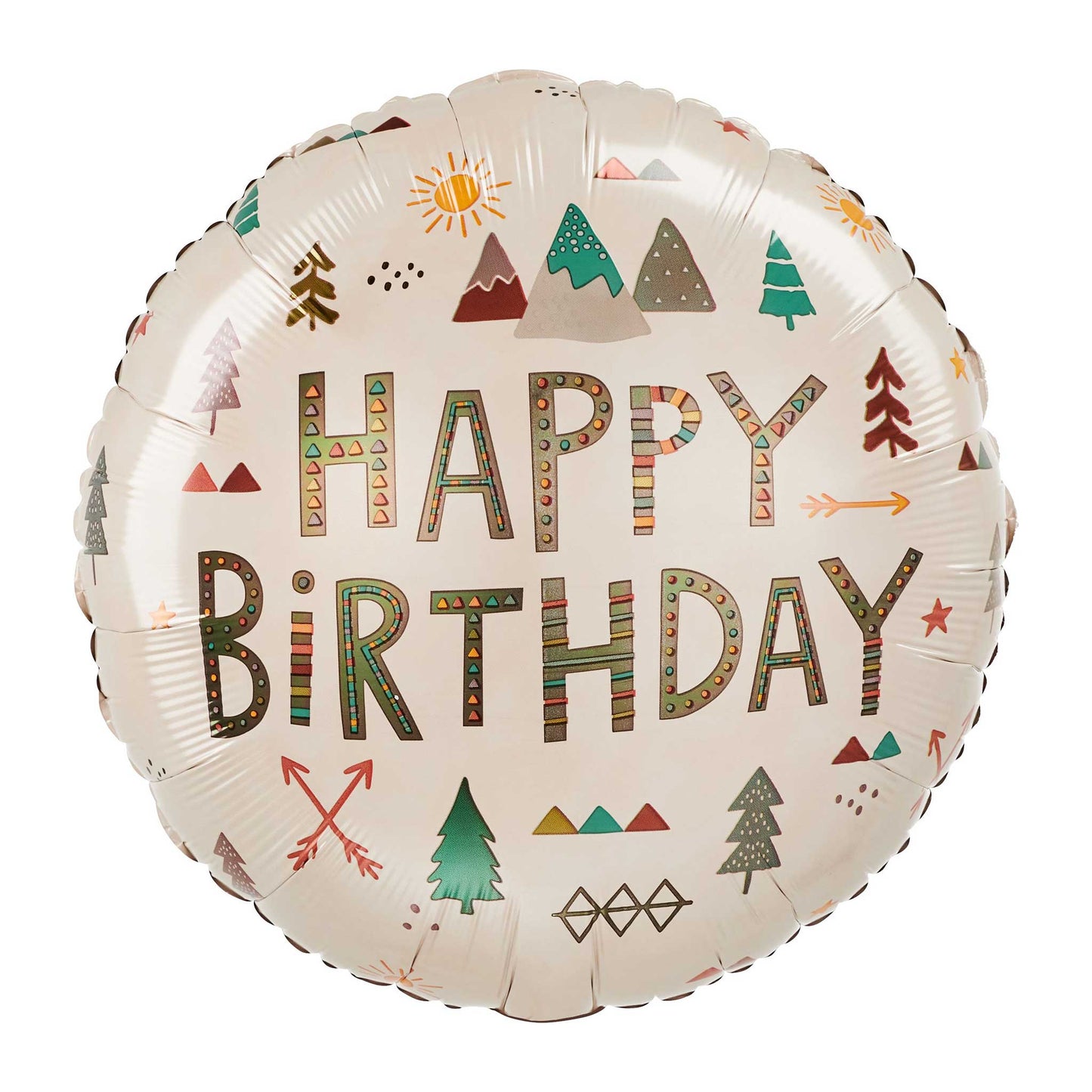 WILDERNESS BIRTHDAY FOIL BALLOON