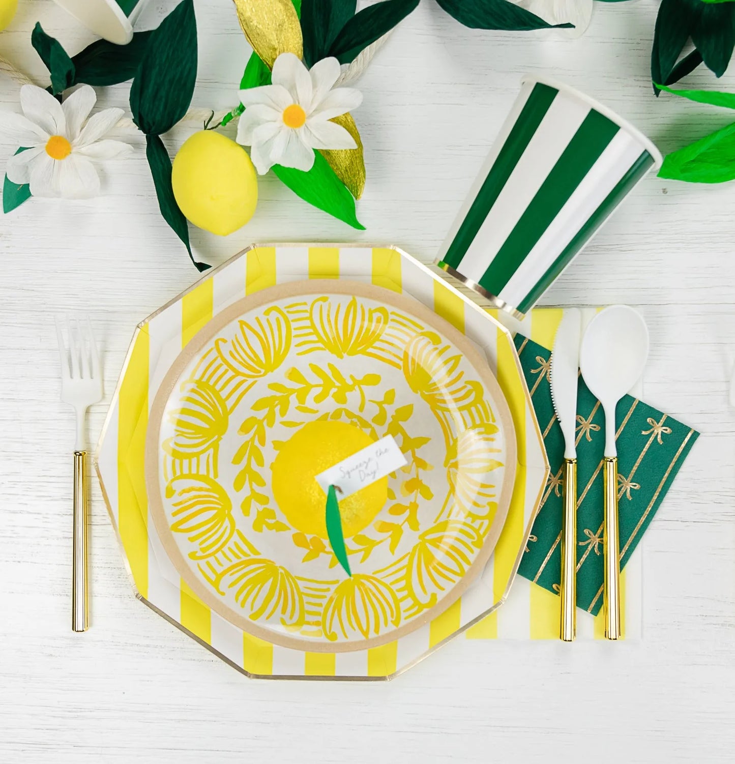 EMERALD BOW NAPKINS