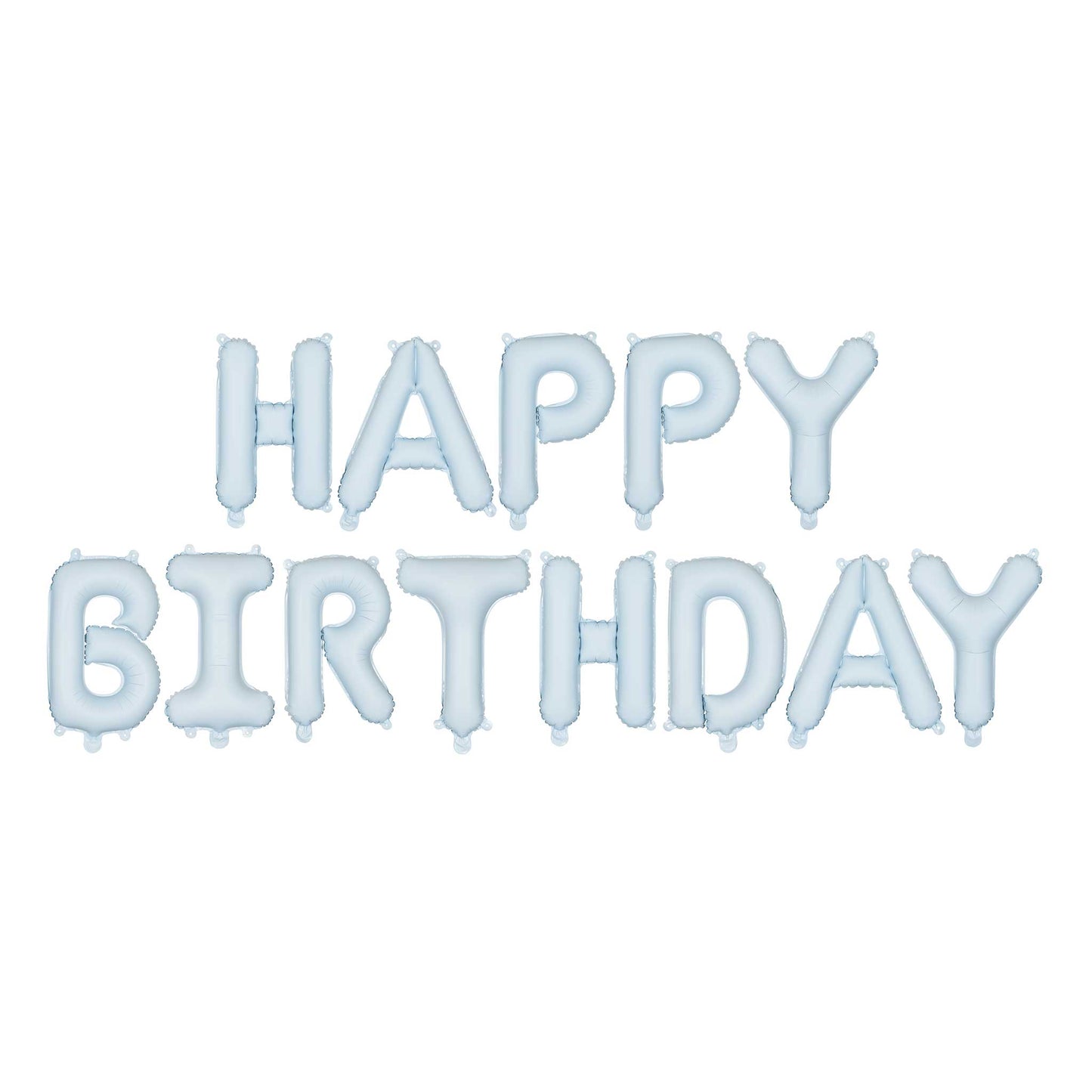 HAPPY BIRTHDAY BALLOON BANNER