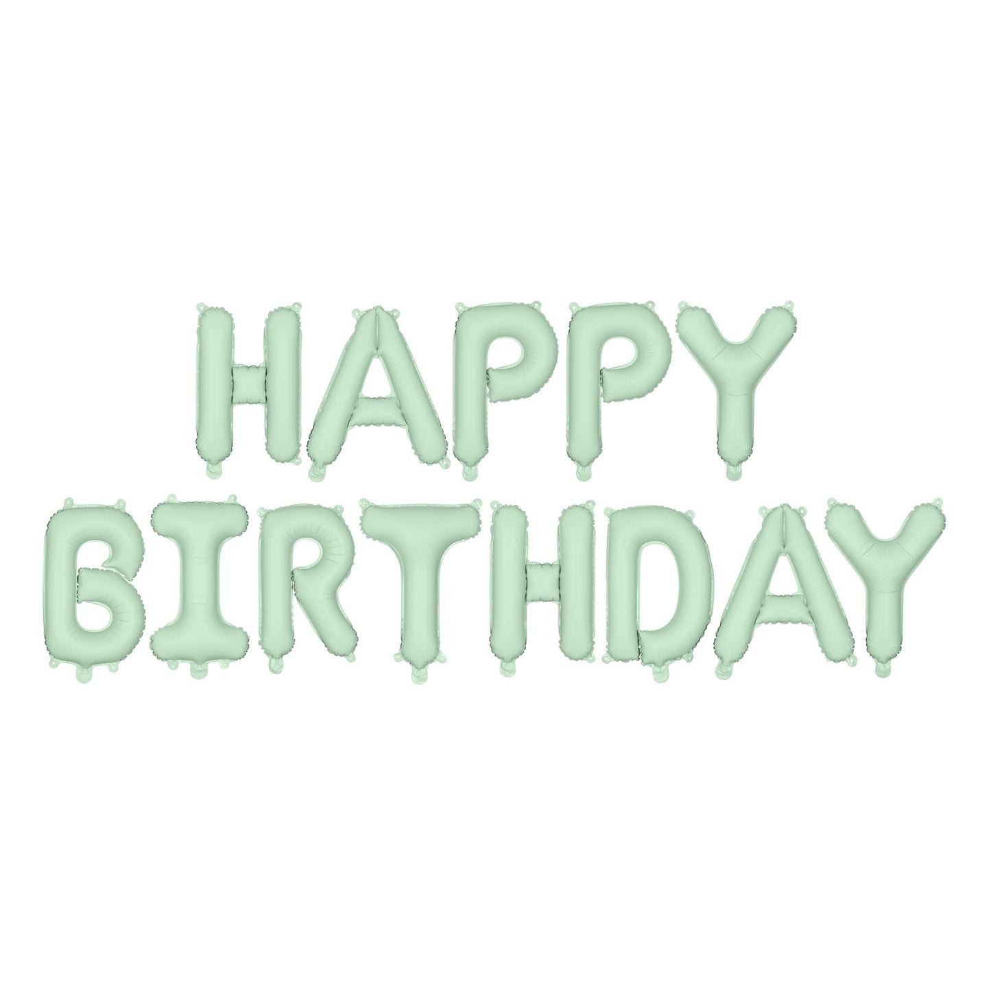 HAPPY BIRTHDAY BALLOON BANNER