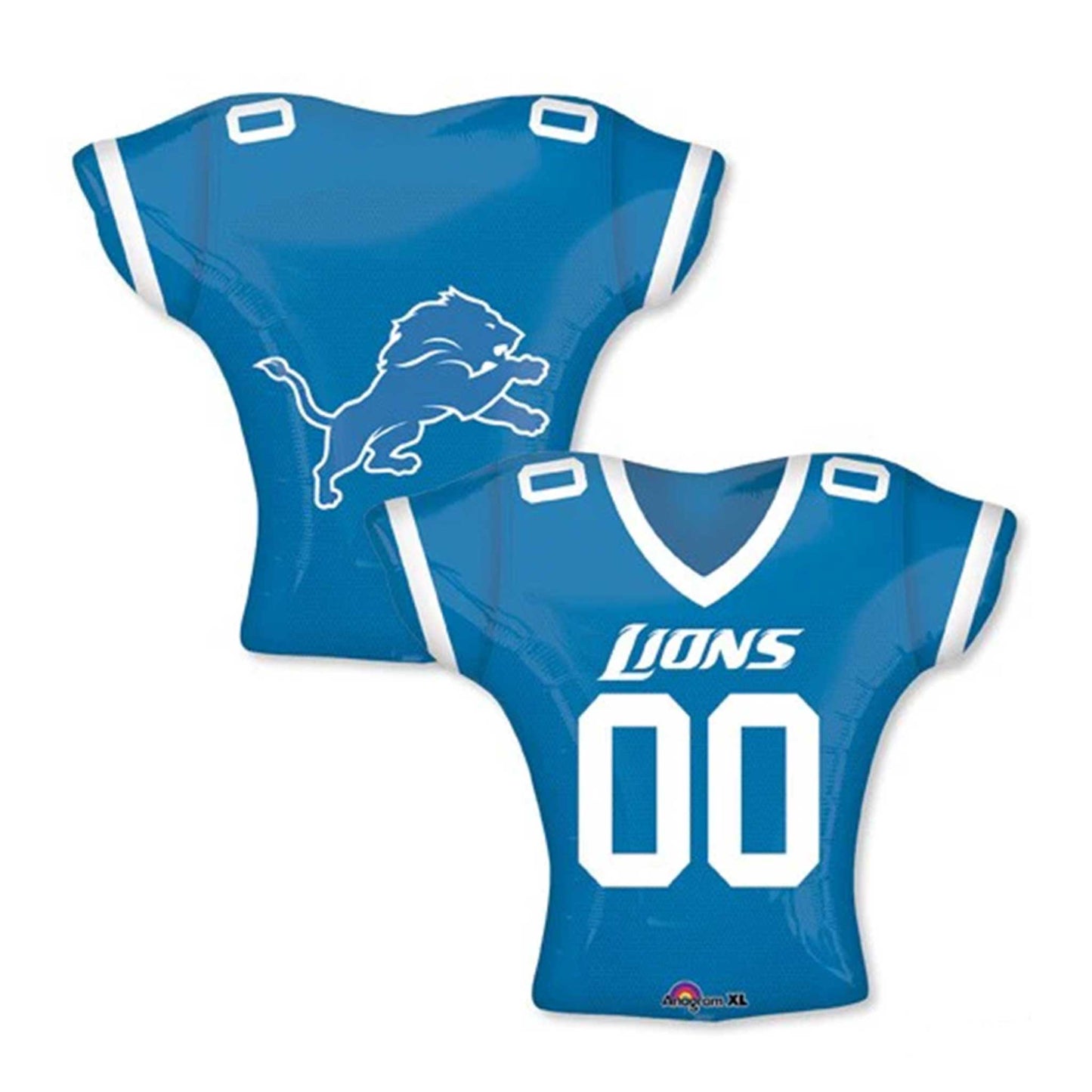 DETROIT LIONS JERSEY FOIL BALLOON