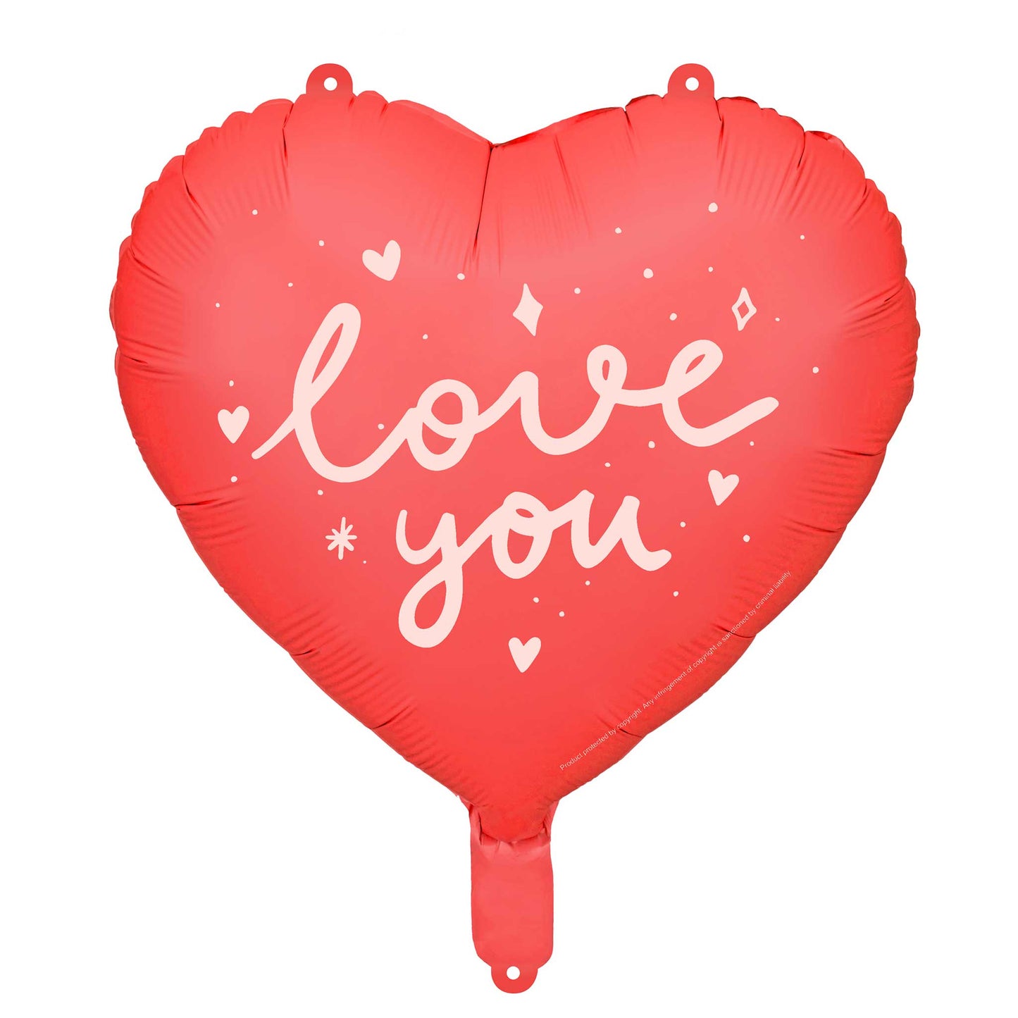 LOVE YOU FOIL BALLOON