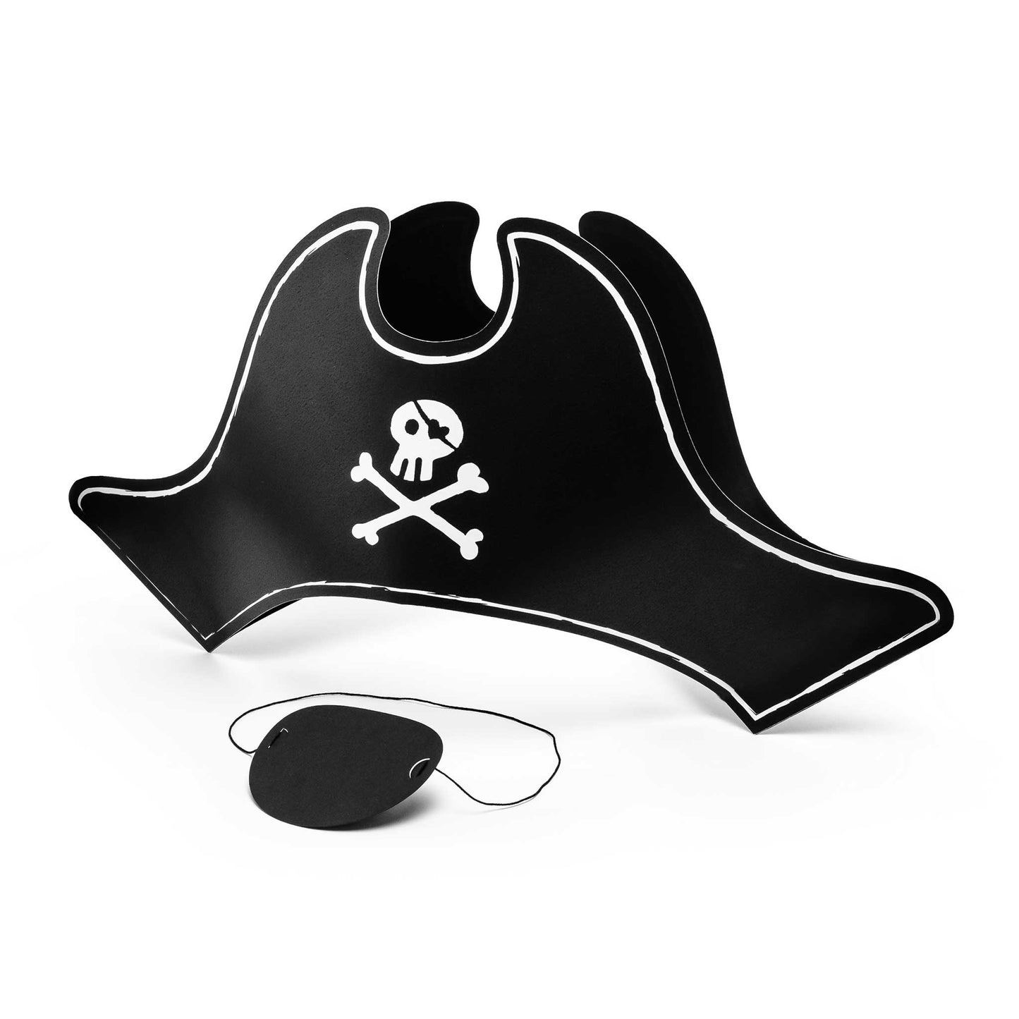 PIRATE PARTY HAT & EYEPATCH