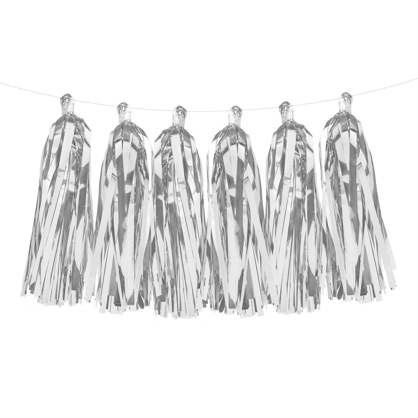 SILVER TASSEL GARLAND