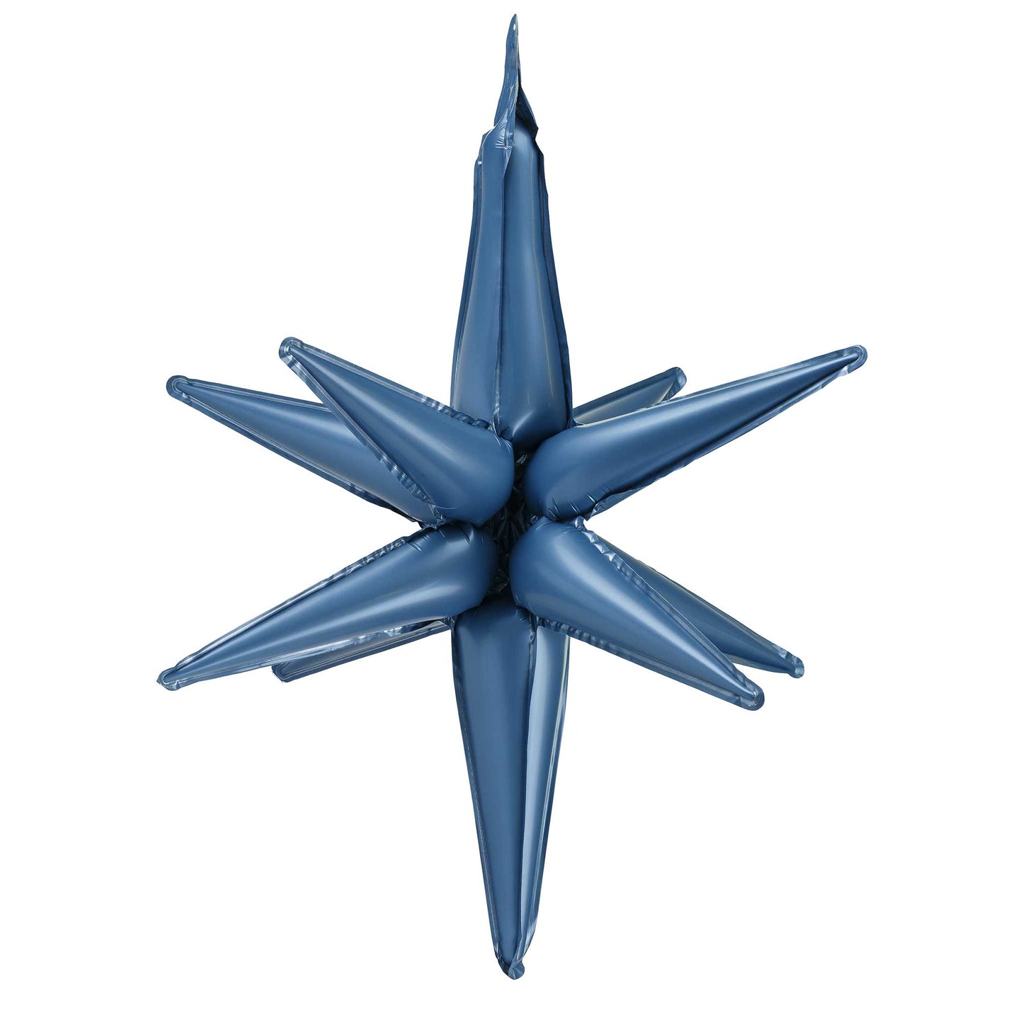 NAVY BLUE STARBURST FOIL BALLOON