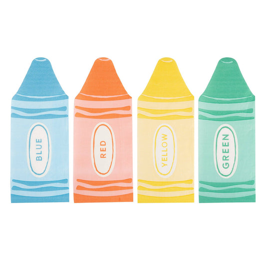 CRAYON NAPKIN SET
