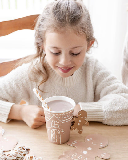 GINGERBREAD HANDLED CUP