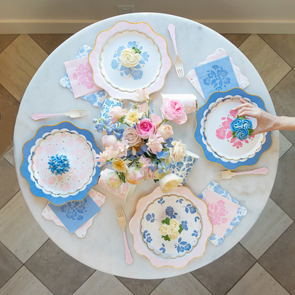 BELLE BLUE FLORAL NAPKINS