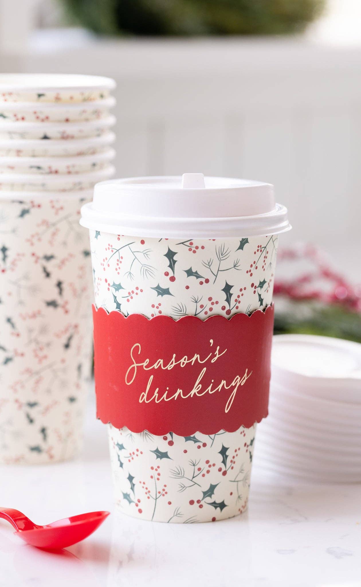 SEASON'S DRINKINGS TO-GO CUPS